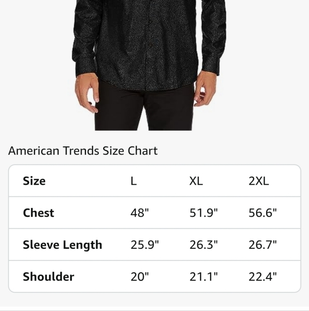 Men's Black Shiny Metallic Dress Shirt - Picture 7 of 16